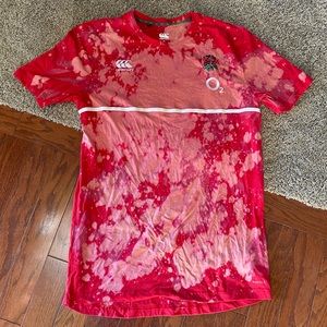 Canterbury England O2 rugby shirt